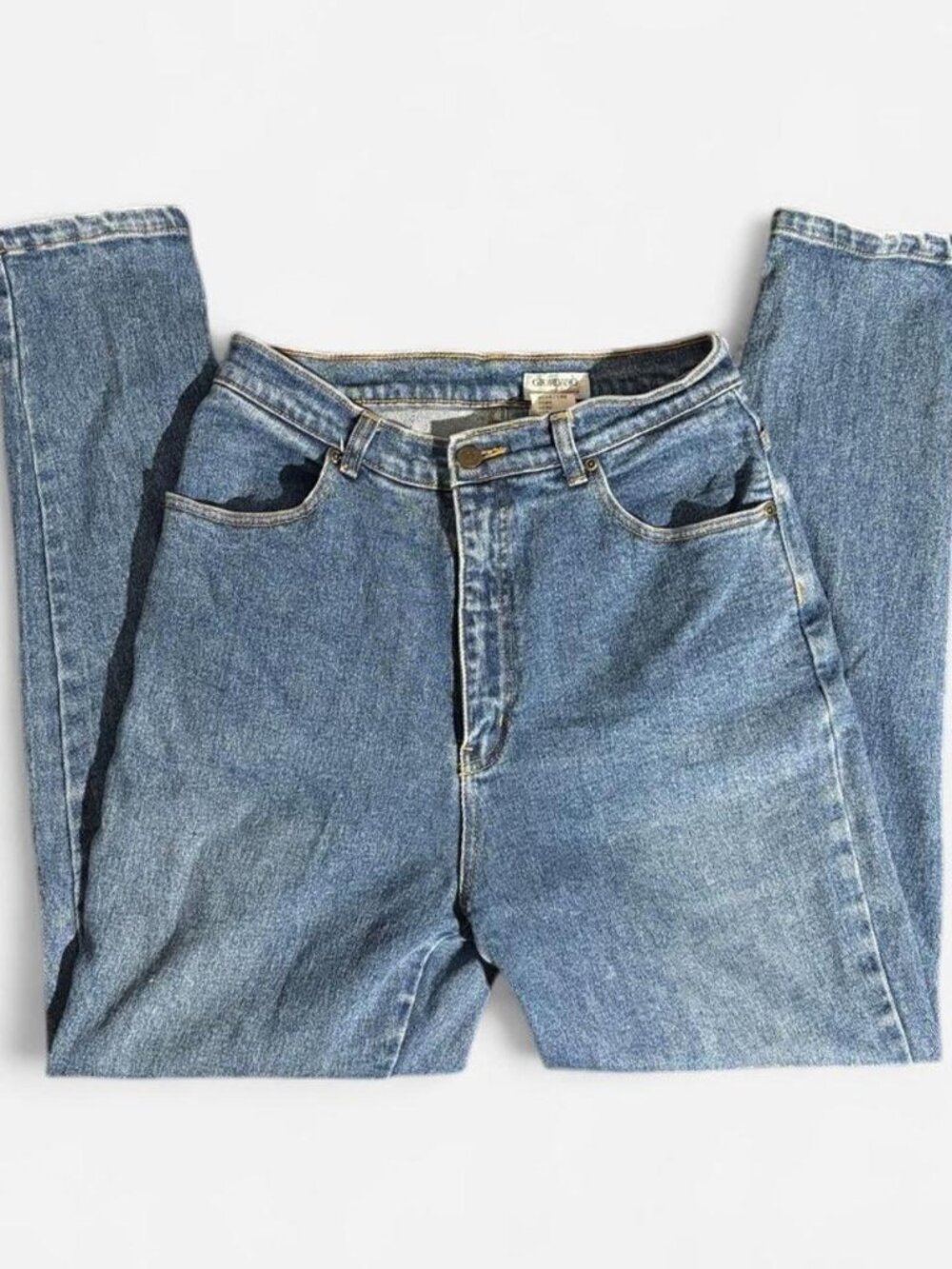 Vintage Giordano High-Waisted Denim Mom Jeans 90s